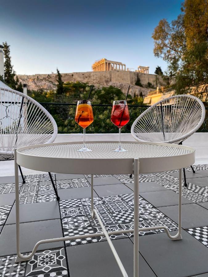 Acropolis Slow Living Apt Under The Parthenon 아테네 외부 사진