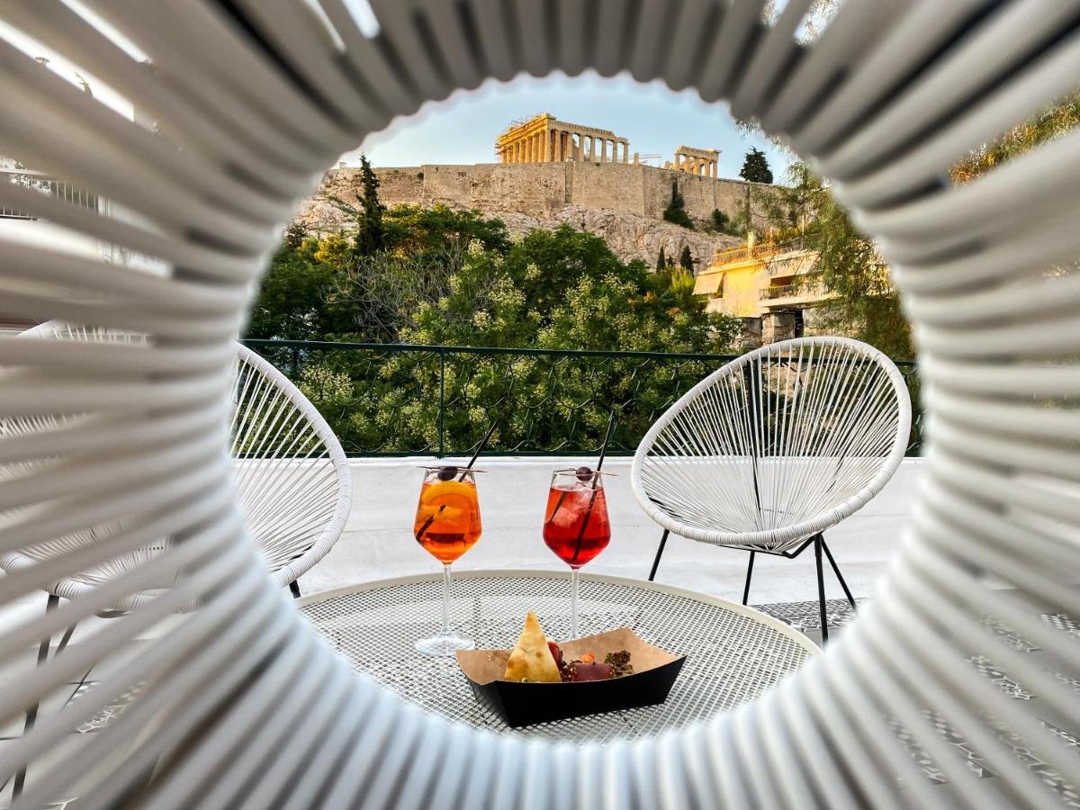 Acropolis Slow Living Apt Under The Parthenon 아테네 외부 사진