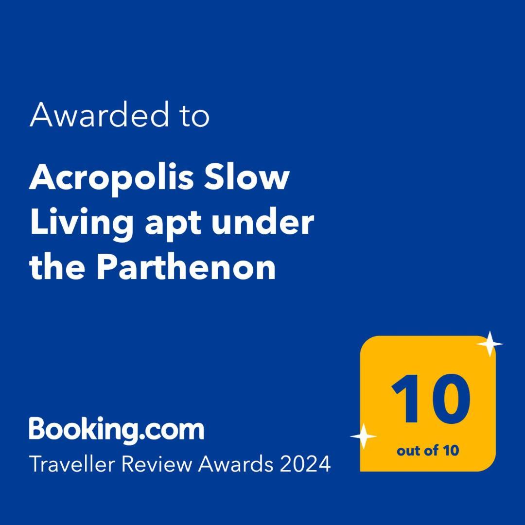 Acropolis Slow Living Apt Under The Parthenon 아테네 외부 사진